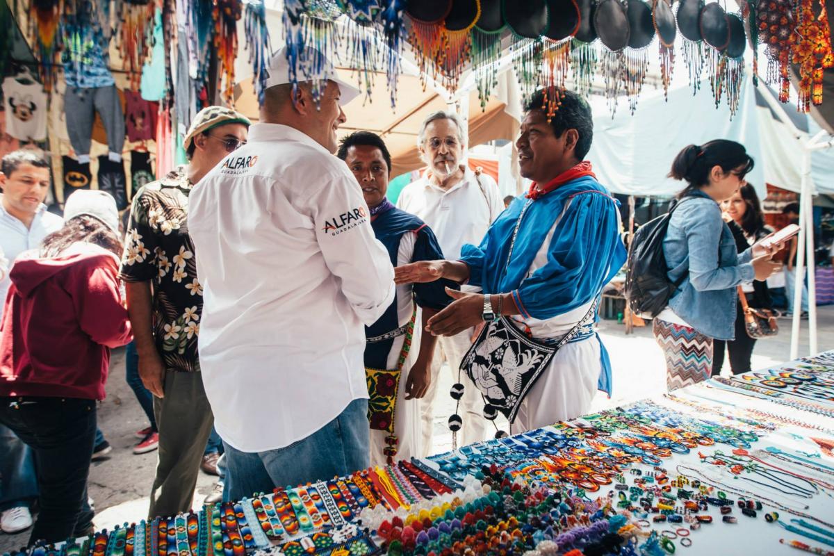 Enrique Alfaro Tianguis Cultural